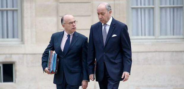 Laurent Fabius et Bernard Cazeneuve