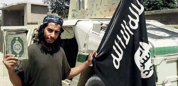 Abdelhamid Abaaoud, djihadiste belge, membre de Daech, organisateur presume des attentats de Paris et de Saint Denis le 13 novembre